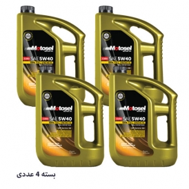 روغن موتور  5w-40 SN موتوسل بسته 4 عددی