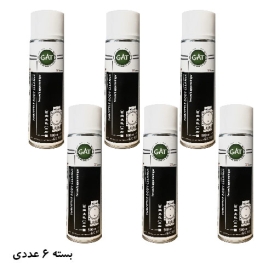 اسپری تمیزکننده دریچه گاز گت (گات) Throttle Body Cleaner Gat بسته 6 عددی