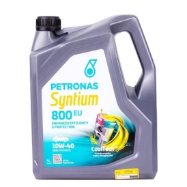 روغن موتور پتروناس 10W40 حجم 4 لیتر مدل PETRONAS Syntium 800 EU