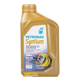 روغن موتور پتروناس 5w30 حجم 1 لیتر PETRONAS Syntium 5000 AV